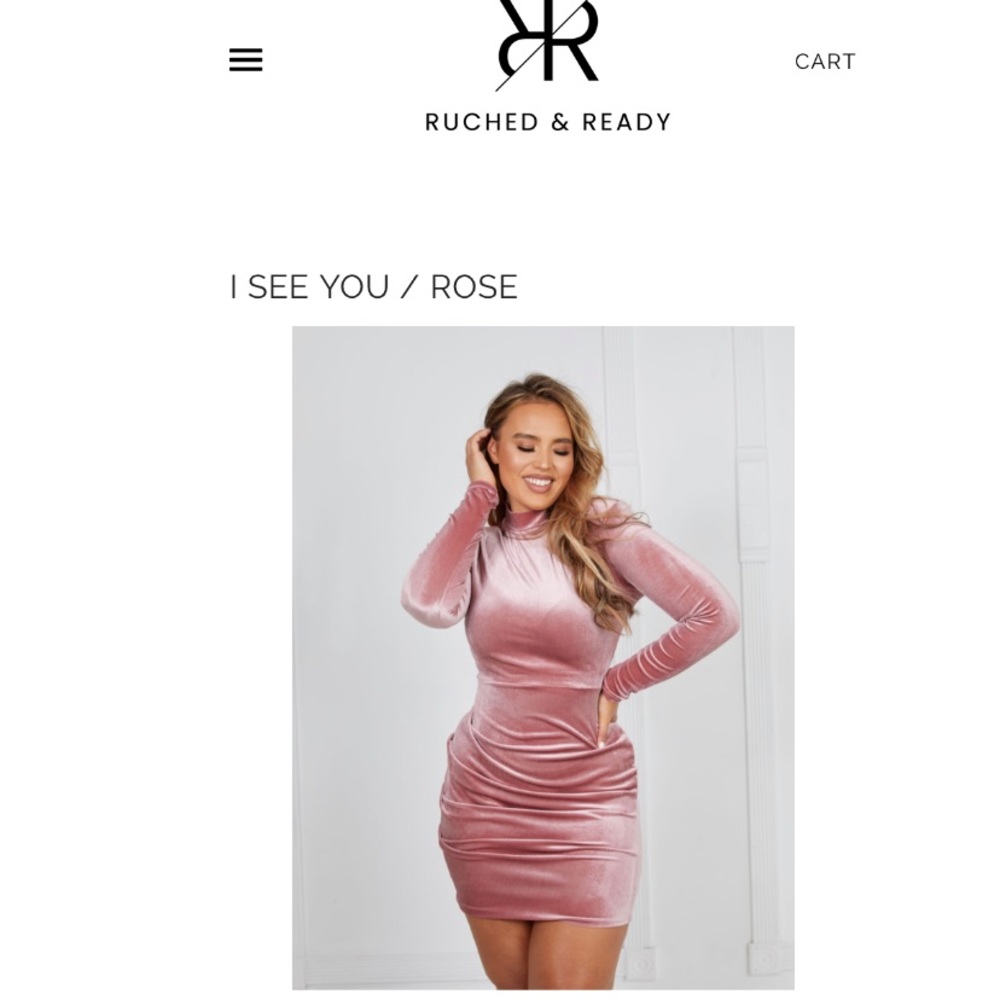 RUCHED & READY   I SEE YOU / ROSE